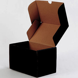 جعبه بسته بندی بسته بندی قطعات مات مشکی جعبه قدرت بالا ظرفیت بالا