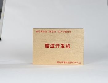 جعبه های ذخیره سازی یکبار مصرف کارتن طلای یکبار مصرف 200 * 100 * 100 میلی متر یا اندازه سفارشی