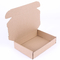 جعبه های کاغذی راه راه کرافت 350 گرم جعبه هدیه شفاف